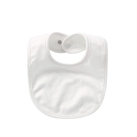 Cotton Baby Bib with Hidden Buckle