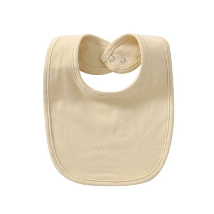 Cotton Baby Bib with Hidden Buckle